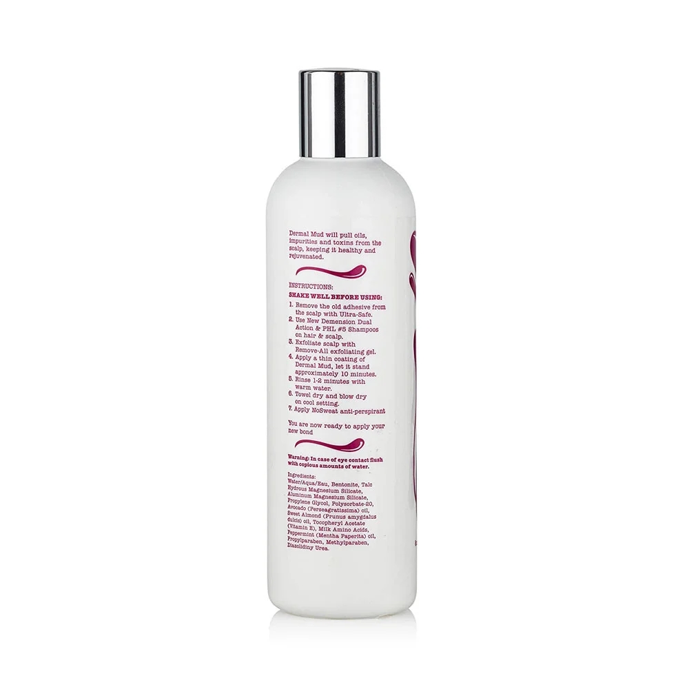 Dermal Mud Scalp Detoxifier Mask -back 8 oz
